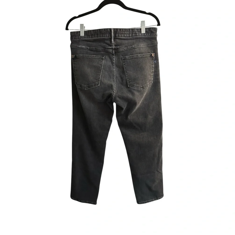 Anthropologie Distressed Black Jeans - Picture 2 of 5